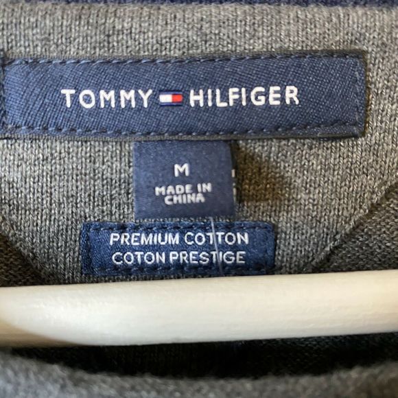 Tommy Hilfiger Cotton Gray Pullover Sweater - Picture 4 of 4